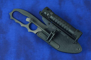 Appearance of the HULA on Jay Fisher's tactical, combat, counterterrorism knives