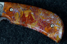 Roostertail Agate from Durango, Mexico, is a hard tough and durable agate with bright colors Roostertail Agate from Durango, Mexico, is a hard tough and durable agate with bright colors